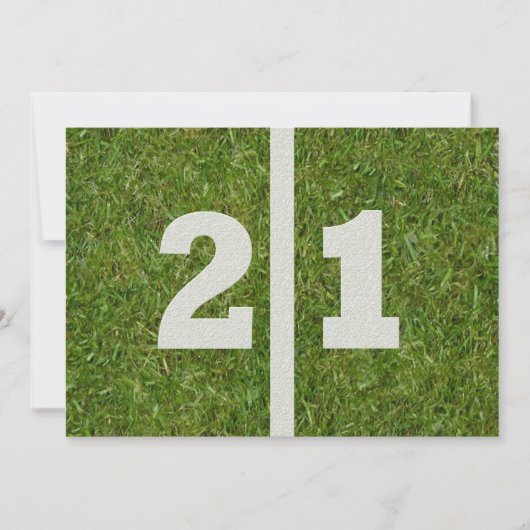 21ste verjaardag! kaart (Voorkant)