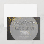 21ste verjaardag kaart (Voorkant / Achterkant)