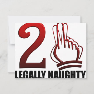 21ste verjaardag kaart