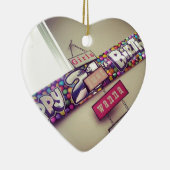 21ste verjaardag keramisch ornament (Rechts)