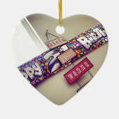 21ste verjaardag keramisch ornament (Voorkant)