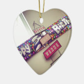 21ste verjaardag keramisch ornament (Links)