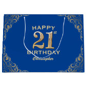 21ste verjaardag Lijst van de Partij van de Blauw  Groot Cadeauzakje (Voorkant)