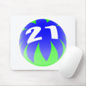 21ste Verjaardag Muismat (Met muis)