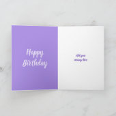 21ste verjaardag nog steeds zo schattige foto's pa kaart (Binnen)