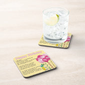 21ste verjaardag - Onderzetter van het Dochtere ge (Rechterzijde)