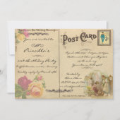 21ste verjaardag, , oude briefkaart stijl (Voorkant)