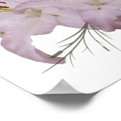 21ste verjaardag Poster met rode stiletto-schoenen (Hoek)