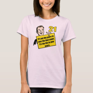 21ste verjaardag Shirt T