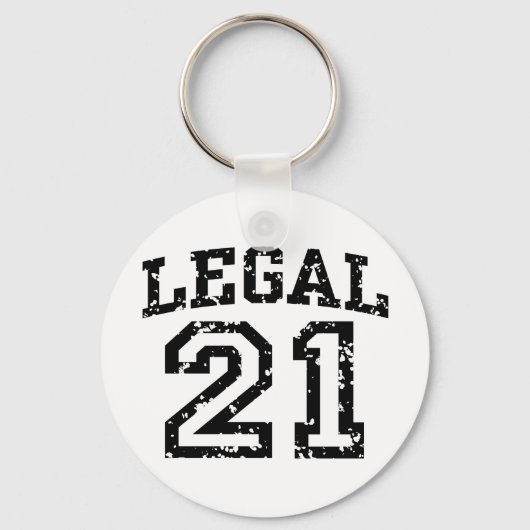 21ste verjaardag sleutelhanger (Voorkant)