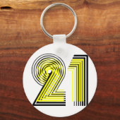 21ste verjaardag sleutelhanger (Voorkant)