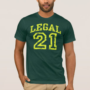 21ste verjaardag t-shirt