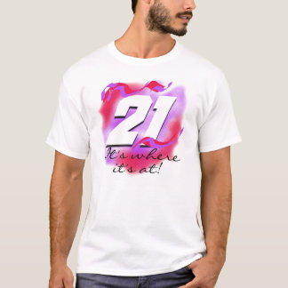 21ste verjaardag t-shirt