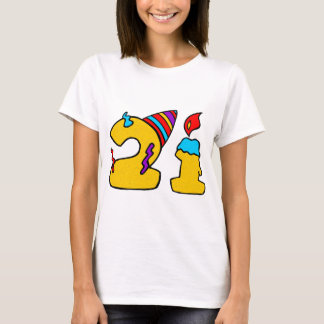 21ste verjaardag t-shirt