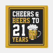 21ste verjaardag van de kaasmakerij en de biersect magneet (Voorkant)