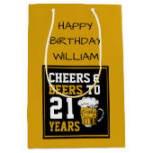 21ste verjaardag van de kaasmakerij en de biersect medium cadeauzakje (Voorkant)