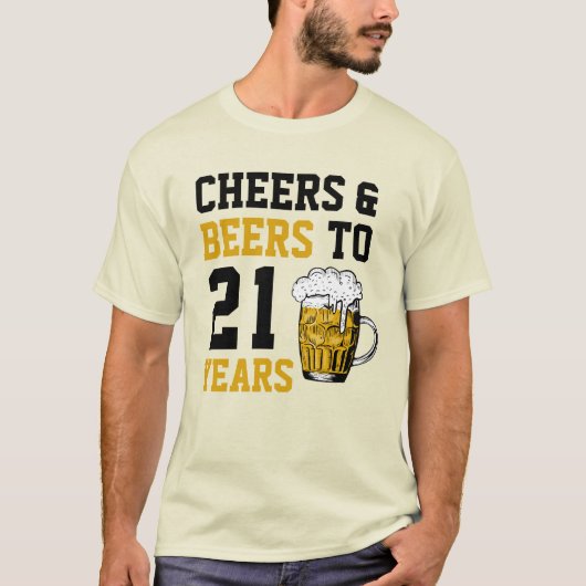 21ste verjaardag van de kaasmakerij en de biersect t-shirt (Voorkant)