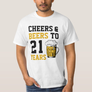 21ste verjaardag van de kaasmakerij en de biersect t-shirt
