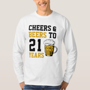 21ste verjaardag van de kaasmakerij en de biersect t-shirt