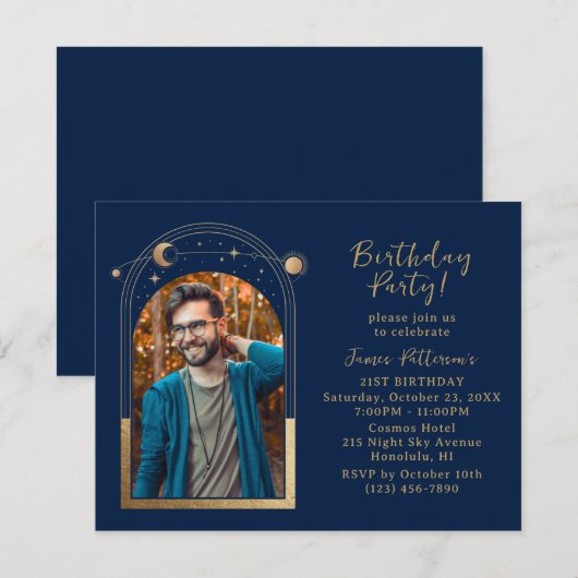 21ste verjaardag van de officiële feestdag Foto Bl Kaart (Voorkant / Achterkant)