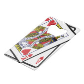 21ste verjaardag van de oordeelskunst creditkaart flessenopener (Achterkant Gekanteld)