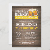 21ste verjaardag van de roestbaars kaart (Voorkant)