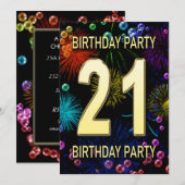 21ste verjaardag van de Uitnodiging van de Partij  (Voorkant / Achterkant)