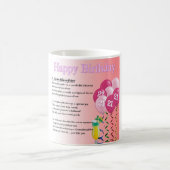 21ste verjaardag van het grootdochter-gedicht koffiemok (Center)