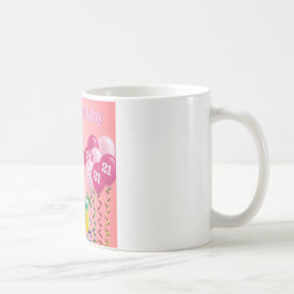 21ste verjaardag van het grootdochter-gedicht koffiemok