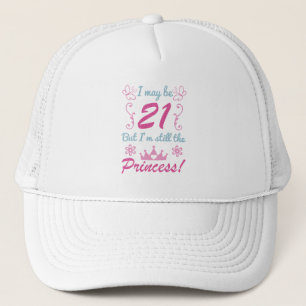 21ste verjaardag voor prinses trucker pet