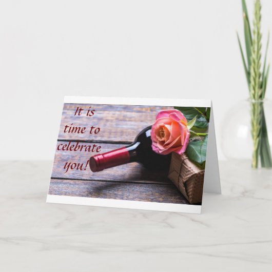 **21ste** VERJAARDAG WENSEN VOOR JOU!!!! VIEREN Kaart (Voorkant)