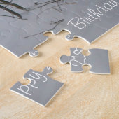 21ste verjaardag wil. Jigzaag Puzzle Legpuzzel (Zijkant)