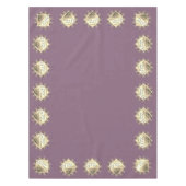 21ste weddenschap Jubileum Brass & Iolite Tafelkleed (Voorkant)