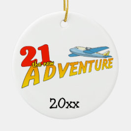 21The New Adventure Plane Keepomwille Ornament