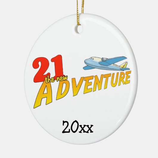 21The New Adventure Plane Keepomwille Ornament (Links)