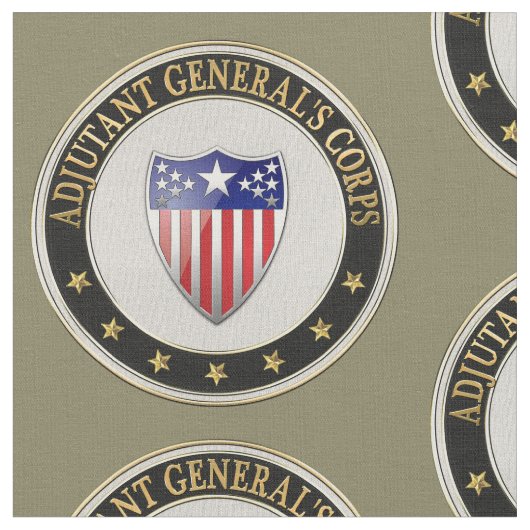 [220] Adjutant General's Corps Branch Insignia [3D Stof (Close Up)