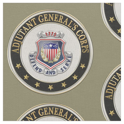 [220] AG Corps Regimental Insignia [3D] Stof (Close Up)