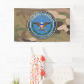 [220] Embleem van het Amerikaanse ministerie van D Spandoek (Insitu)