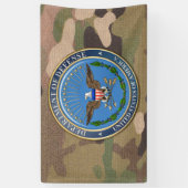 [220] Embleem van het Amerikaanse ministerie van D Spandoek (Verticaal)