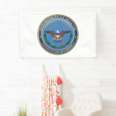 [220] Embleem van het Amerikaanse ministerie van D Spandoek (Insitu)