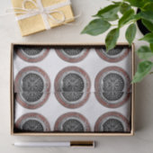 [220] Vegvisir - Viking Silver Magic Runass Tissuepapier (Geschenk)