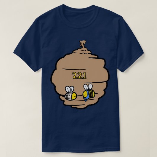 221 Baker Street T-shirt (Design voorkant)