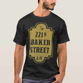 221b Baker Street [distressed]  T-shirt