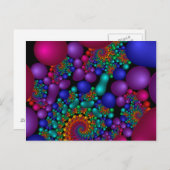 222 Fractal Briefkaart (Voorkant / Achterkant)