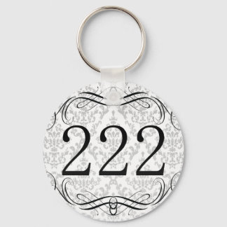222 Netnummer Sleutelhanger