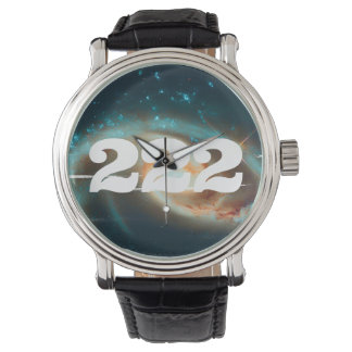 222 Uitlijning Engel nummers Galaxy Horloge