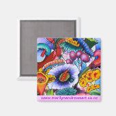 2240 We hebben wezens in onze tuinmagneet Magneet (Voorkant / Achterkant)