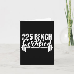 225 lbs bankgecertificeerd kaart