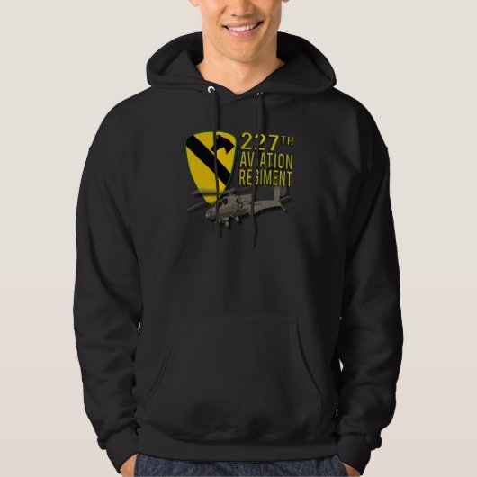 227e luchtvaartregeling Apache Hoodie (Voorkant)