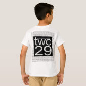 229 Leap Year Kinder T-Shirt (Achterkant volledig)